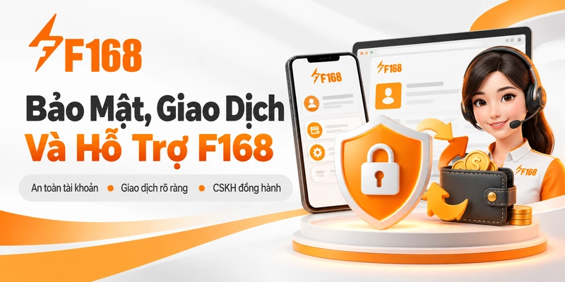 Bảo Mật Giao Dịch Và Hỗ Trợ F168