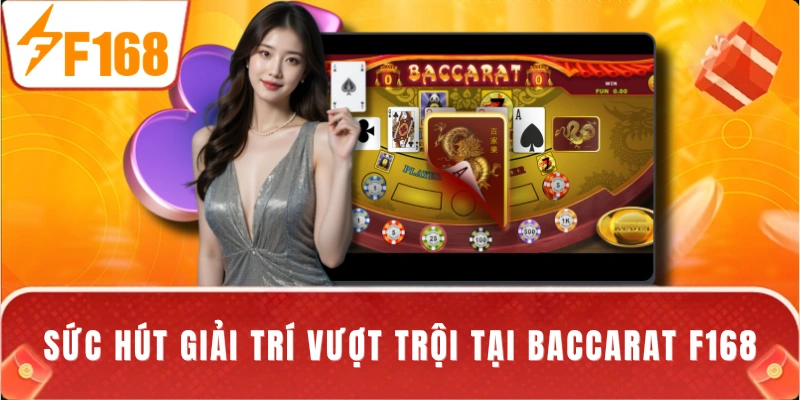 Sức hút giải trí vượt trội tại Baccarat F168